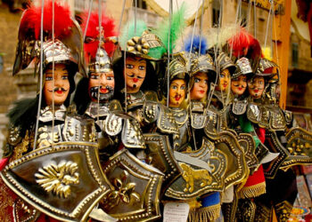 Gela, Eisenhover e i Paladini di Francia