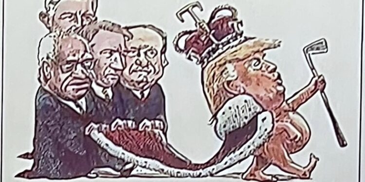 L’Occidente è la nuova patria. Altra drittata della Premier: con l’Europa e senza l’Europa? I video ridicoli di Trump