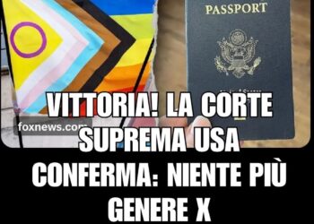 La Corte Suprema trumpiana cancella la diversità: maschi o femmine, tertium non datur. Nel web la destra esulta
