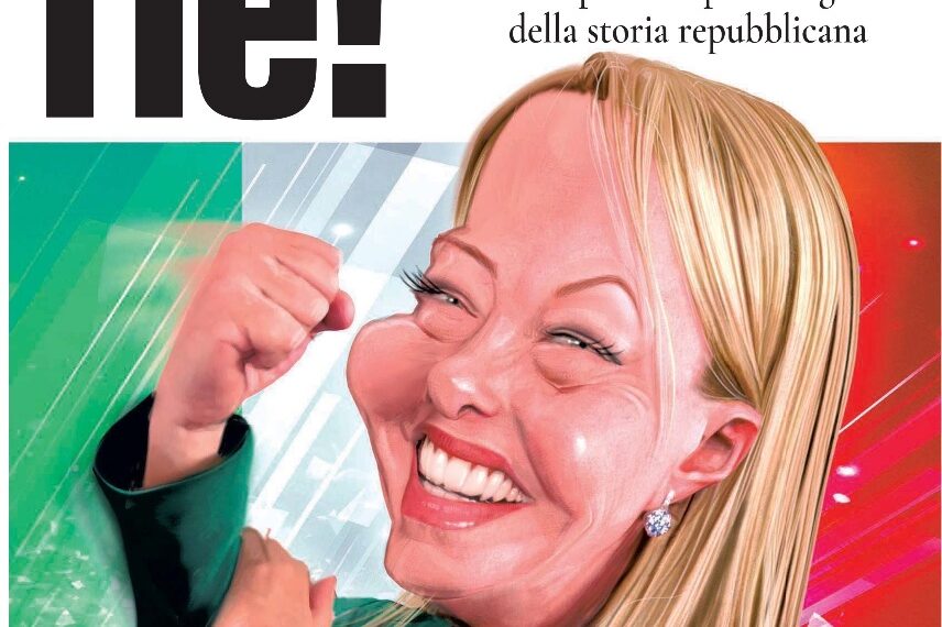 “Tié!” Il gestaccio di Giorgia agli italiani nel giornale del padrone delle cliniche private